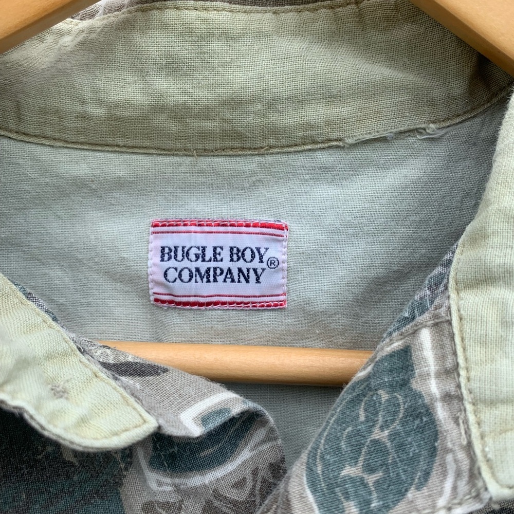 Bugle Boy Button Up Shirt Vintage - Picture 3 of 4